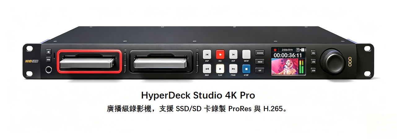 HyperDeck Studio 4K Pro